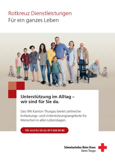 Flyer Unterstützung im Alltag